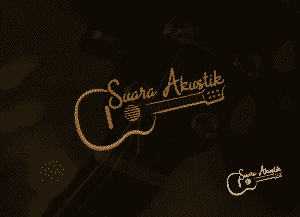 Desain Logo Toko Gitar Akustik