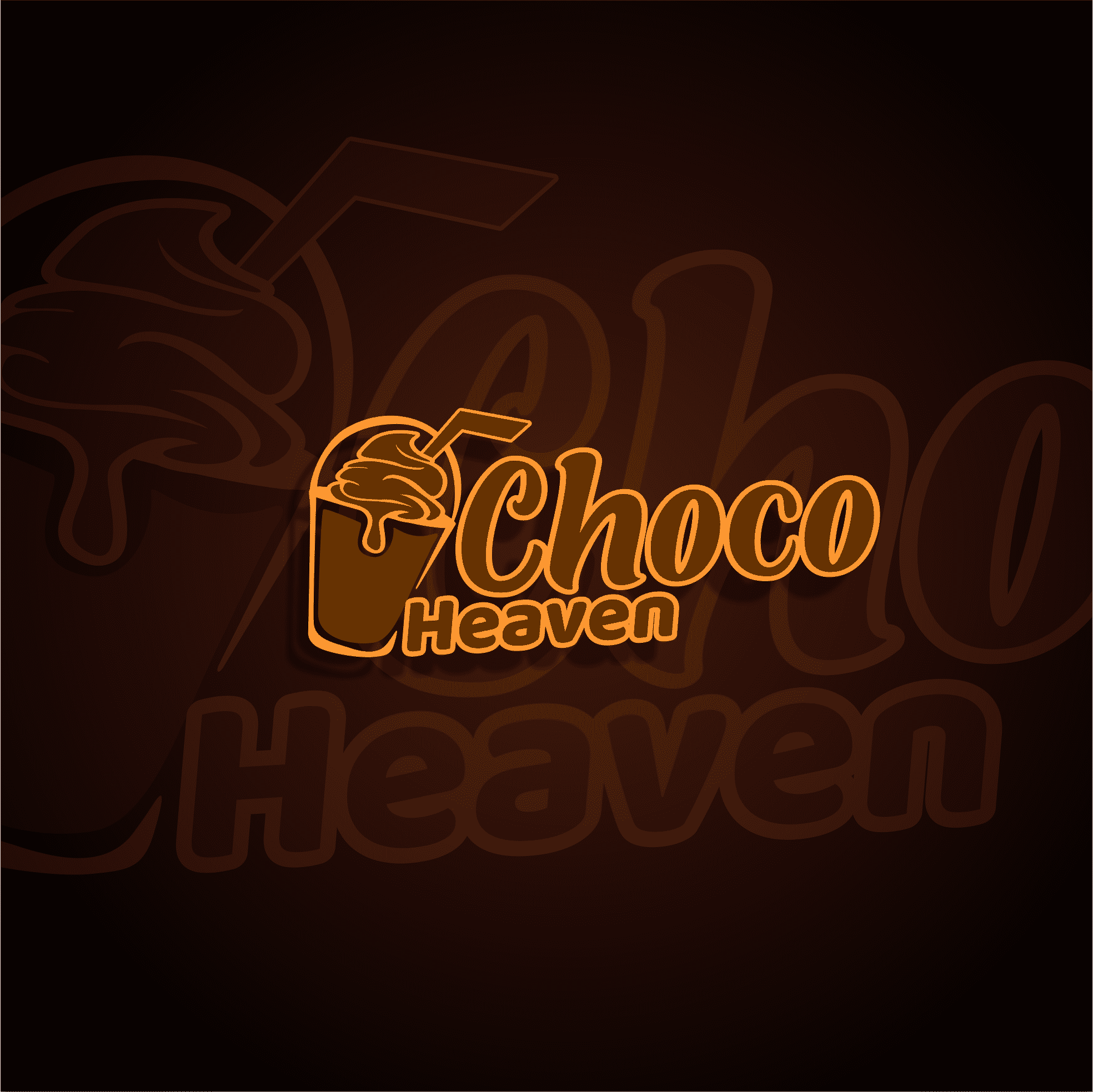 Jasa Logo Minuman untuk Choco Heavencc