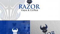 jasa logo vape & coffee