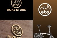 Jasa Logo Toko Sepeda Lipat untuk EBS Bike Store✅