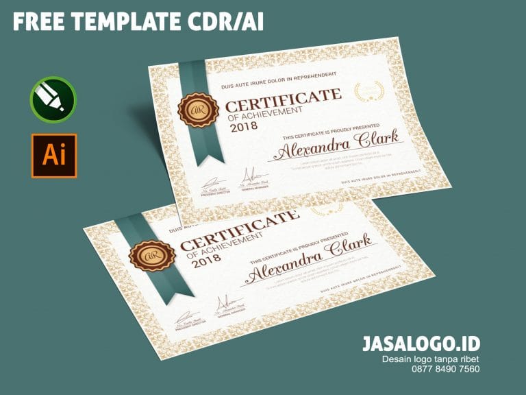 sertifikat cdr download