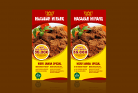 Desain Banner Rumah Makan Padang