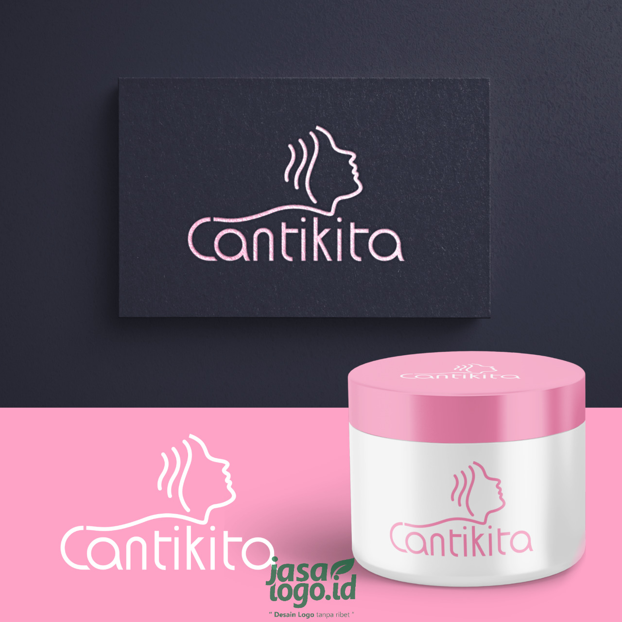 Jasa Desain Logo Skincare untuk Cantikita
