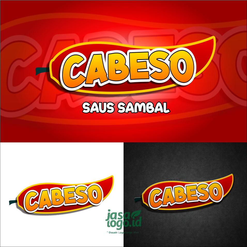 Jasa Desain Logo Saus Cabe untuk CABESO