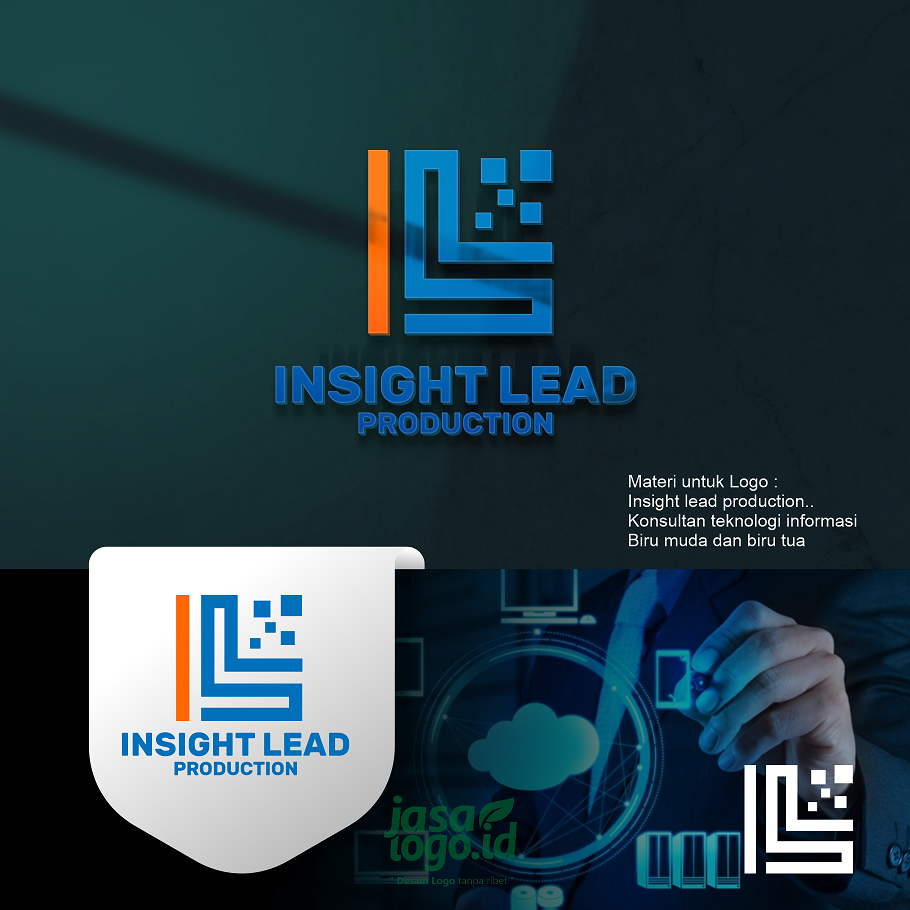 Jasa Desain Logo Konsultasi Teknologi untuk INSIGHT
