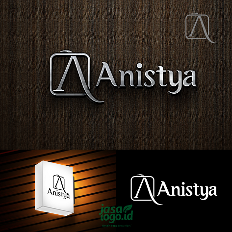 Jasa Desain Logo Butik dan Olshop untuk Anistya