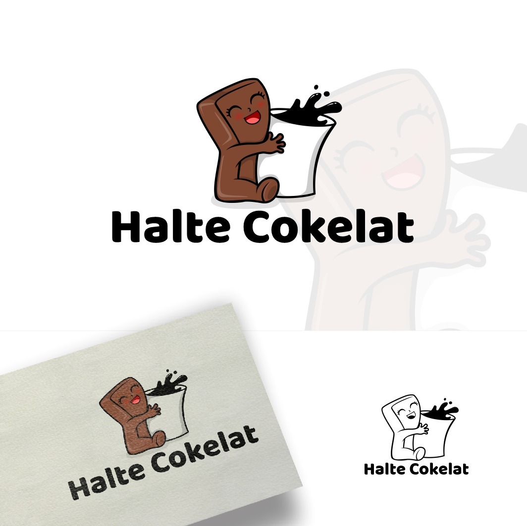 Jasa Desain Logo Minuman Cokelat untuk Halte