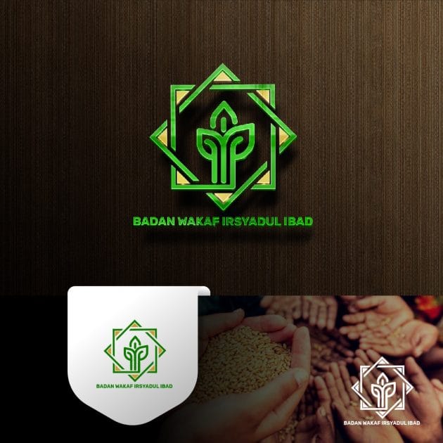 Jasa Logo Badan Wakaf untuk Irsyadul