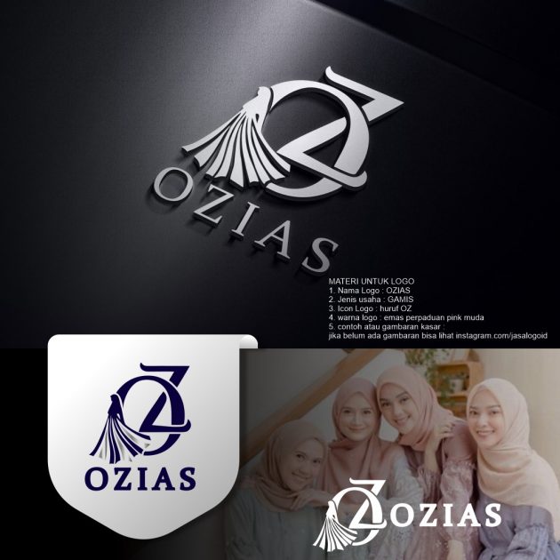 Desain Logo Gamis untuk Ozias