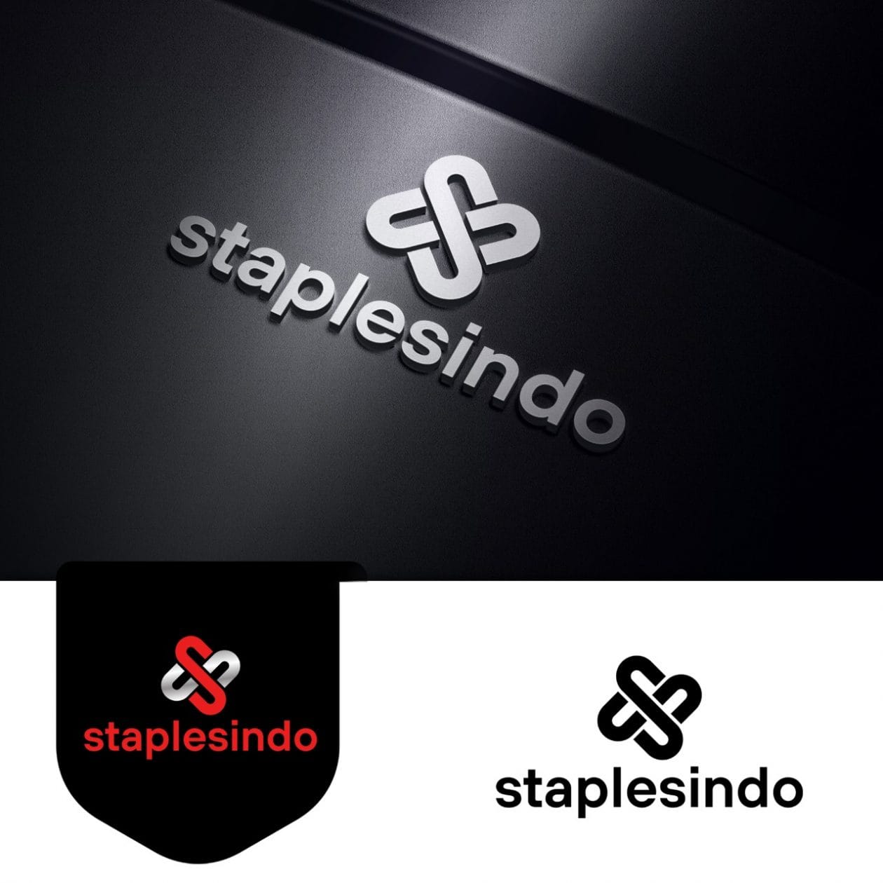 Desain Logo Staples Indonesaia