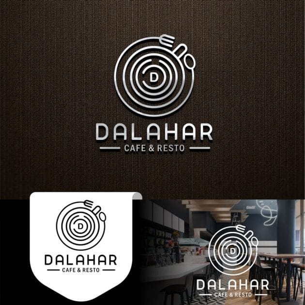 Jasa Desain Logo Cafe dan Resto untuk Dalahar