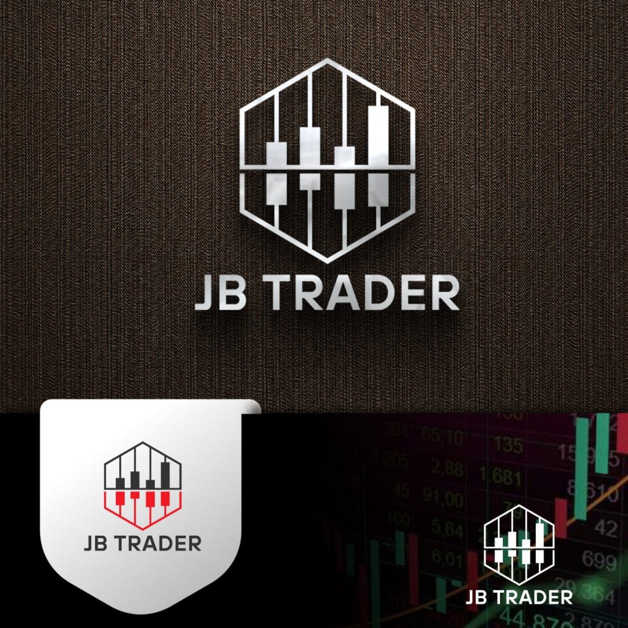 Desain Logo Trader untuk JB
