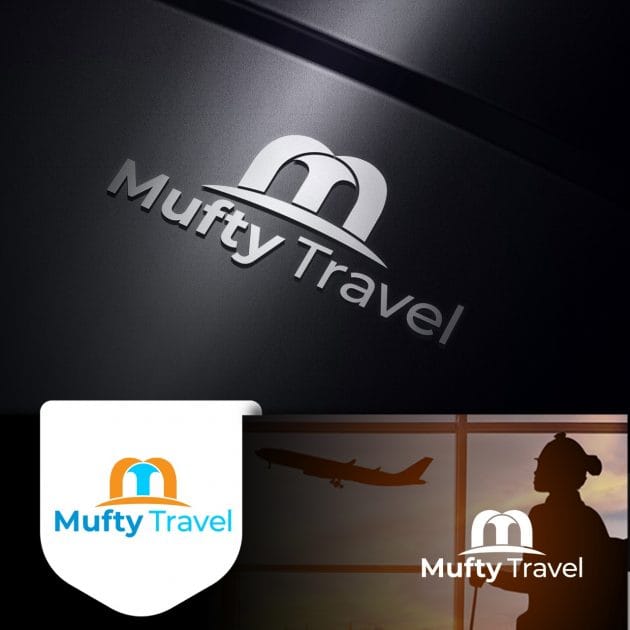 Jasa Desain Logo Travel untuk Mufty