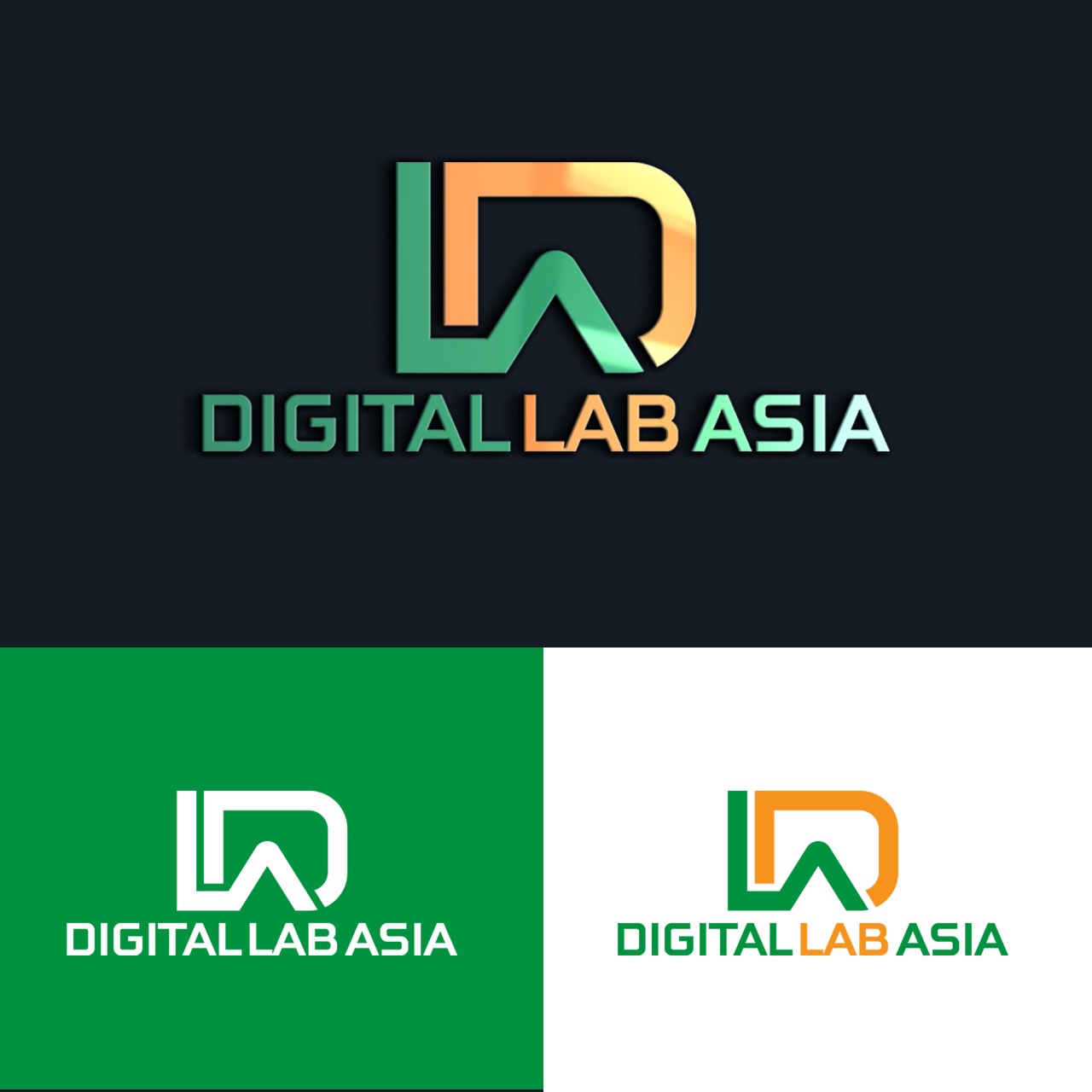 Jasa Desain Logo Digital Lab untuk DLA