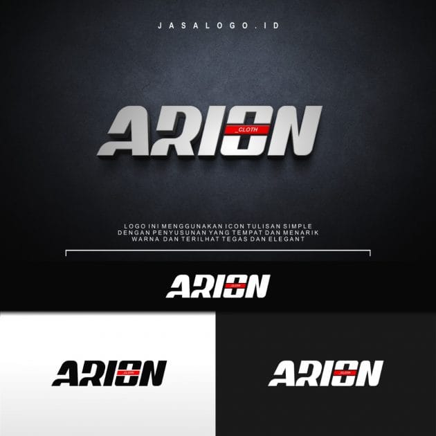 Desain Logo Kaos Distro Arion Cloth