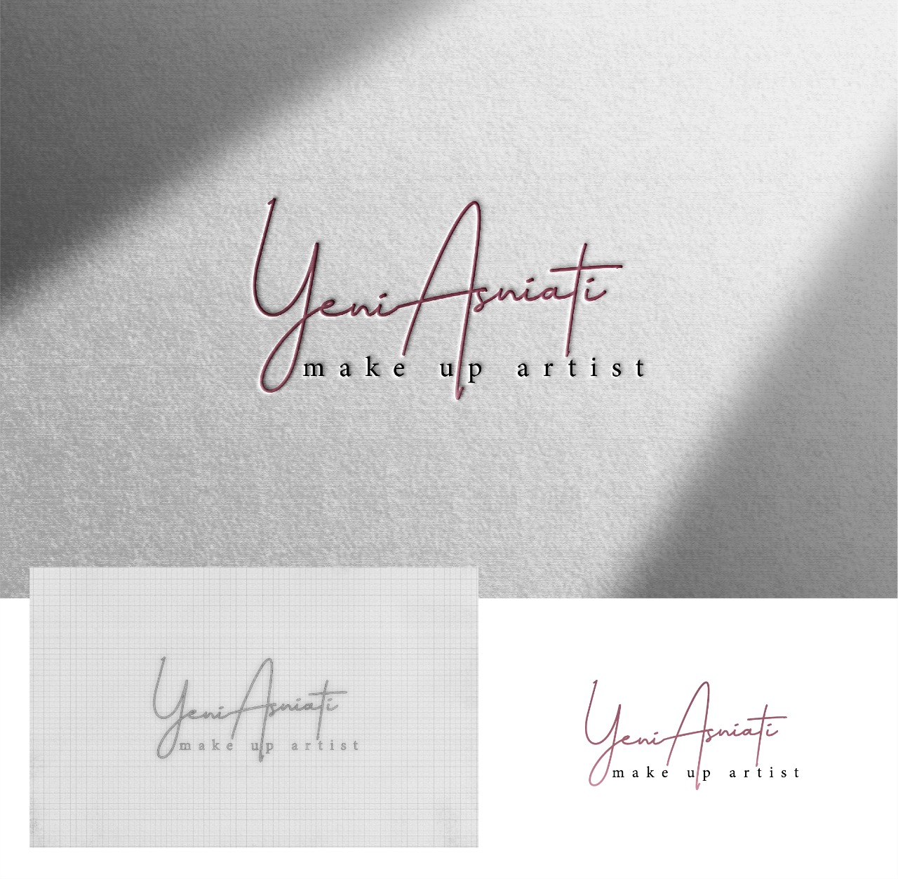 Desain Logo Make Up Artis untuk Yeni Asniati