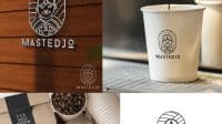 Desain Logo Warkop Coffee untuk MASTEDJO