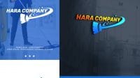 DESAIN LOGO PERUSAHAAN CLEANING SERVICE UNTUK HARA COMPANY