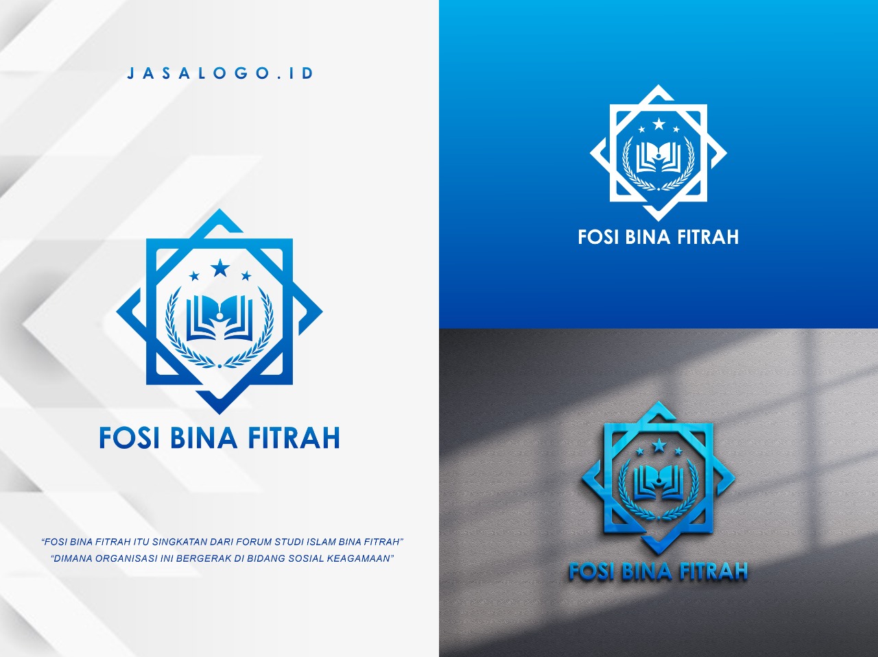 Desain Logo Sosial Keagamaan FOSI BINA FITRAH