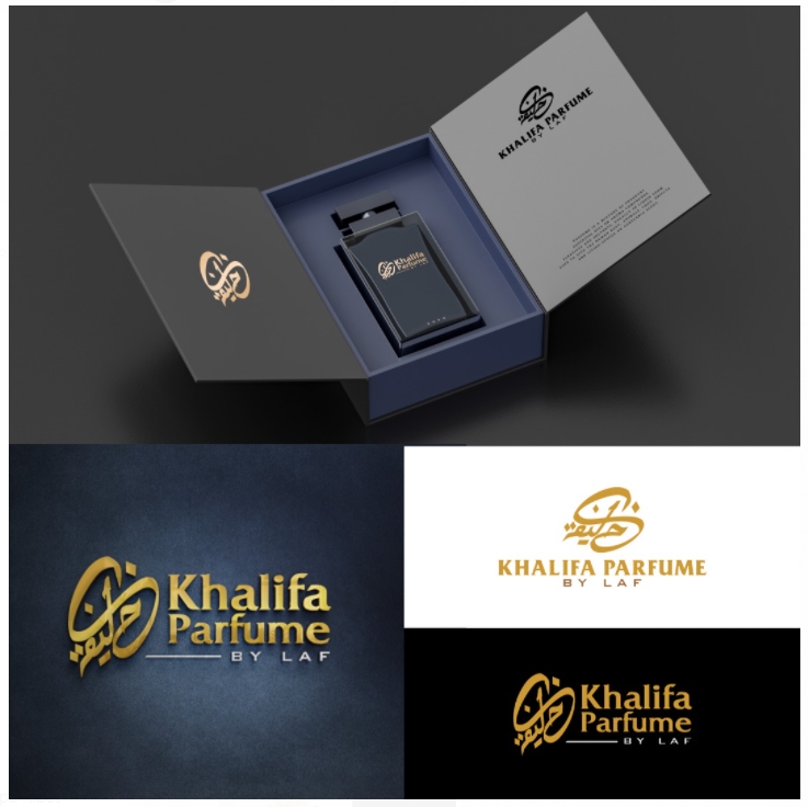 Desain Logo Parfume untuk Khalifa