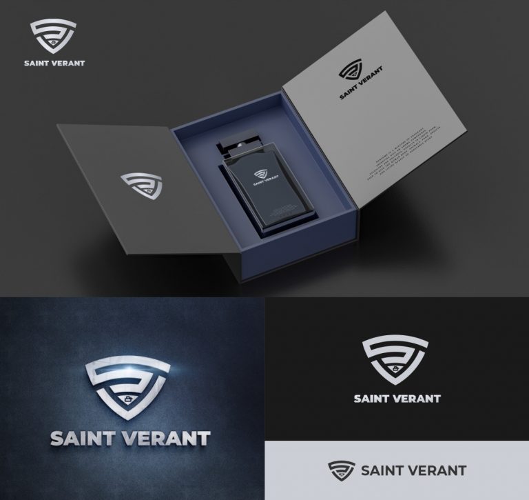 Desain Logo Parfum Saint Verant