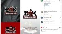 Desain Logo Warkop BK
