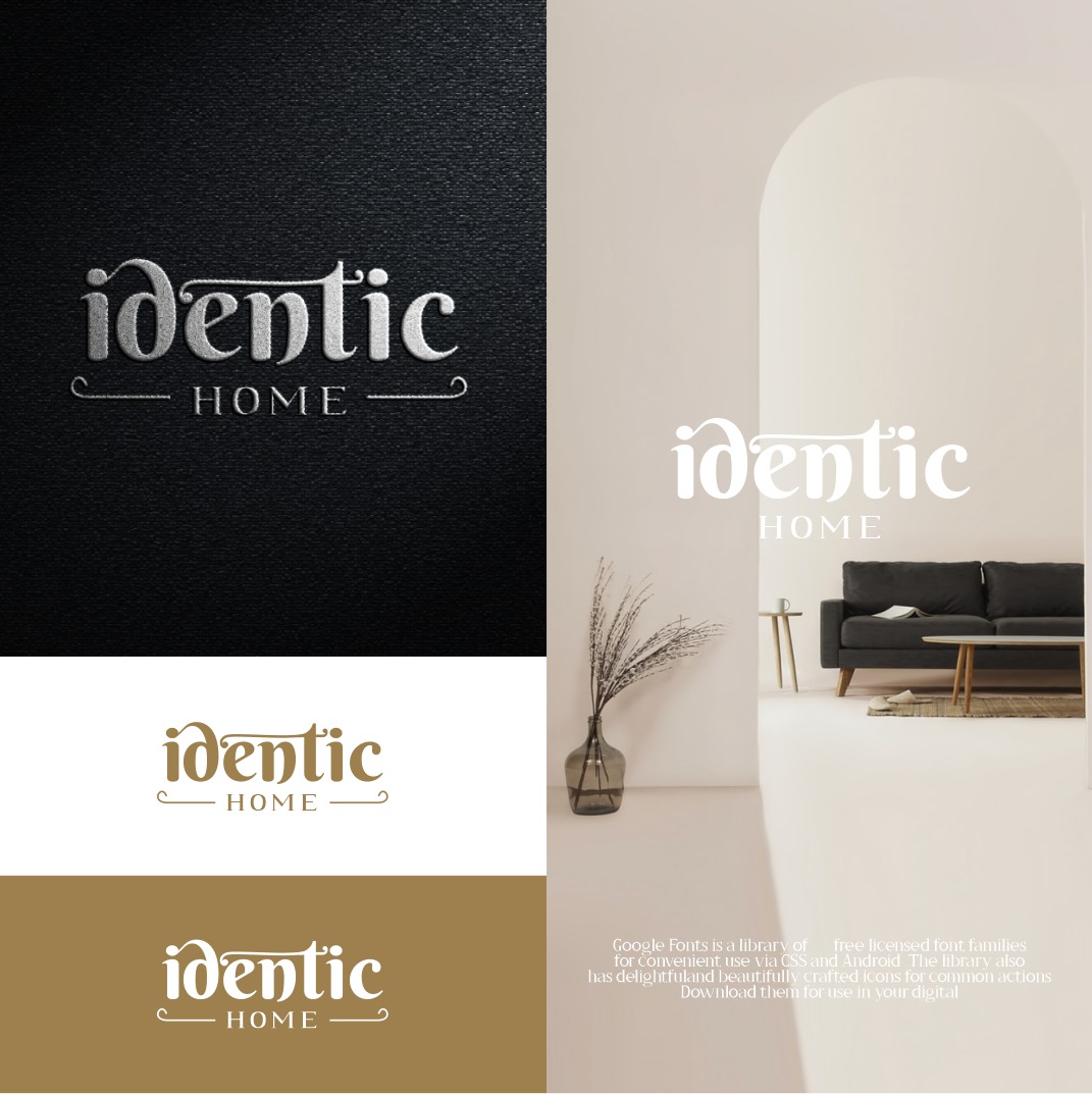 Jasa Desain Logo Furniture Identic Home