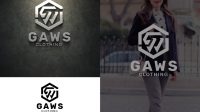 Jasa Desain Logo Clothing GAWS