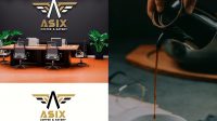 Jasa Desain Logo Coffe dan Eatery - ASIX