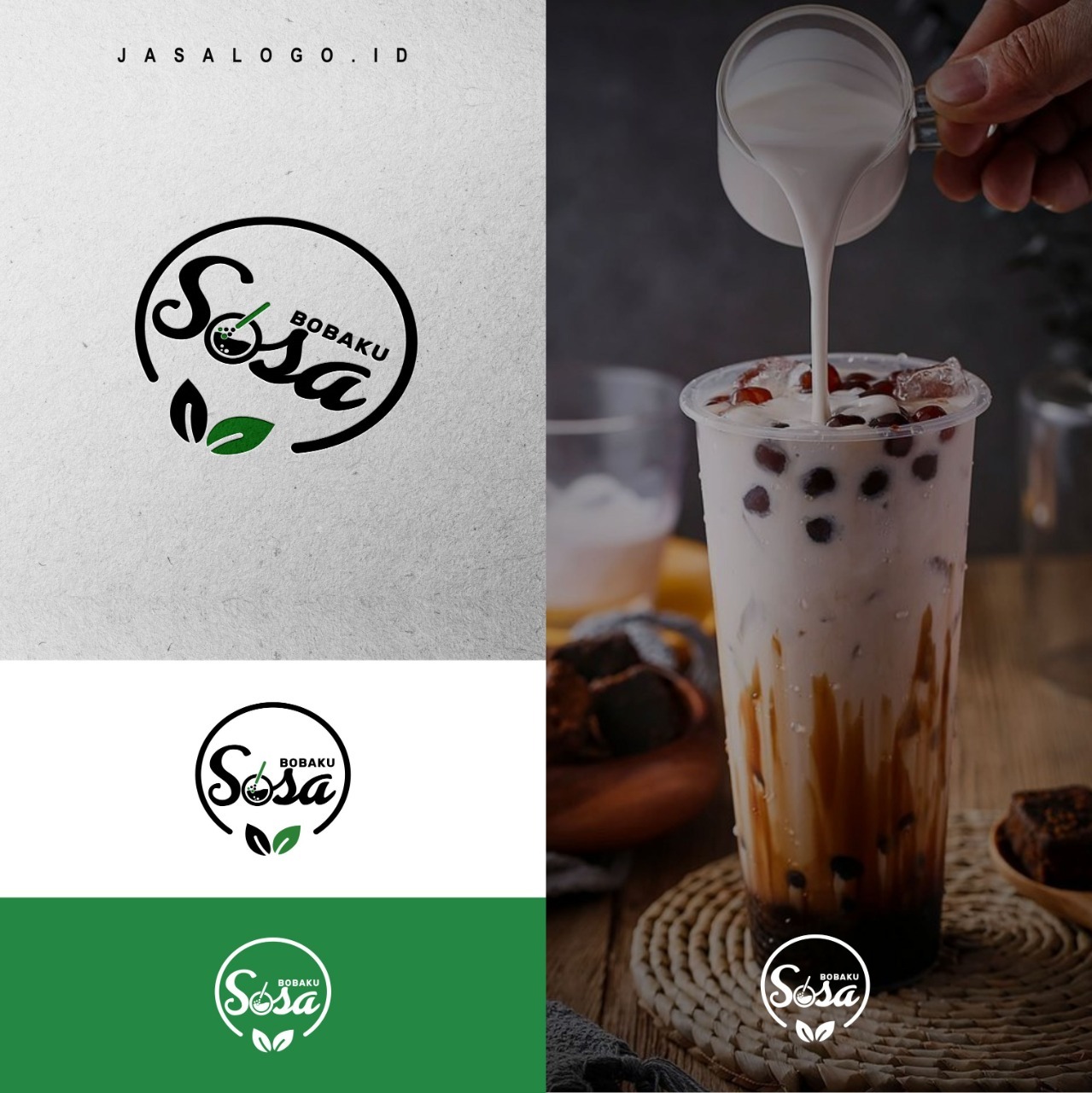 Jasa Desain Logo Minuman Boba