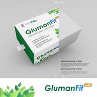 Jasa Desain Logo Obat Diet untuk GLUMANFIT