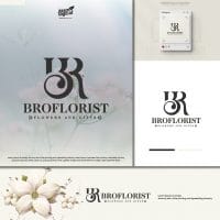 Jasa Desain Logo Toko Bunga BROFLORIST