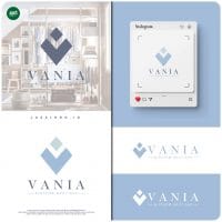 Jasa Logo Boutique VANIA