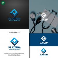Jasa Logo Perusahaan Penyedia Alat Kesehatan PT AZTAMA