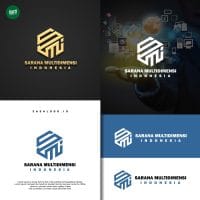 Desain Logo Perusahaan Multimedia