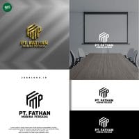 Desain Logo Perusahaan PT. Fathan Mubina Persada