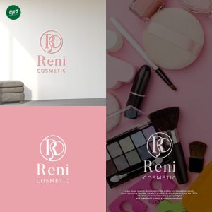 Desain Logo Skincare dan Kosmetik untuk RENI