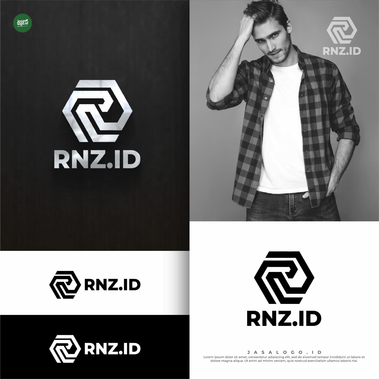 Logo Pakaian untuk RNZ.ID