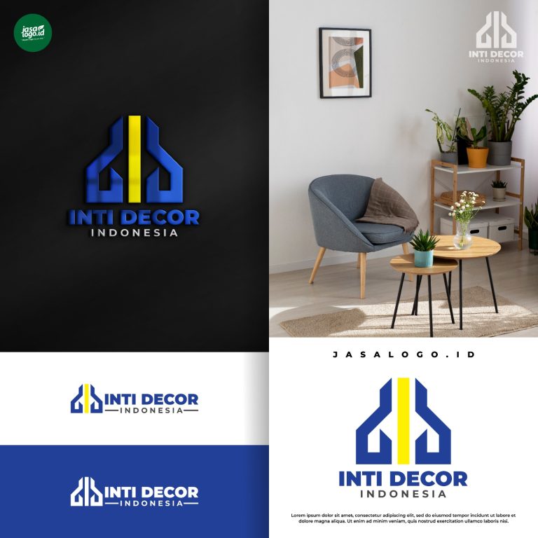 Jasa Desain Logo Decor untuk Inti Decor Indonesia