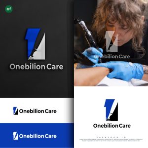 Jasa Desain Logo Laser tattoo untuk Onebilion care
