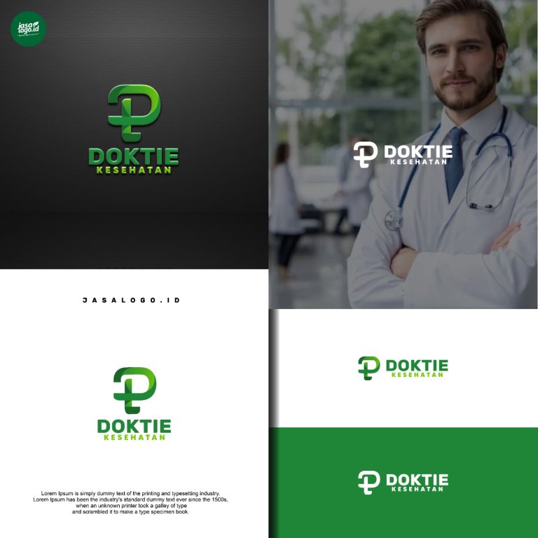 Jasa Desain Logo Dokter Kesehatan untuk Doktie