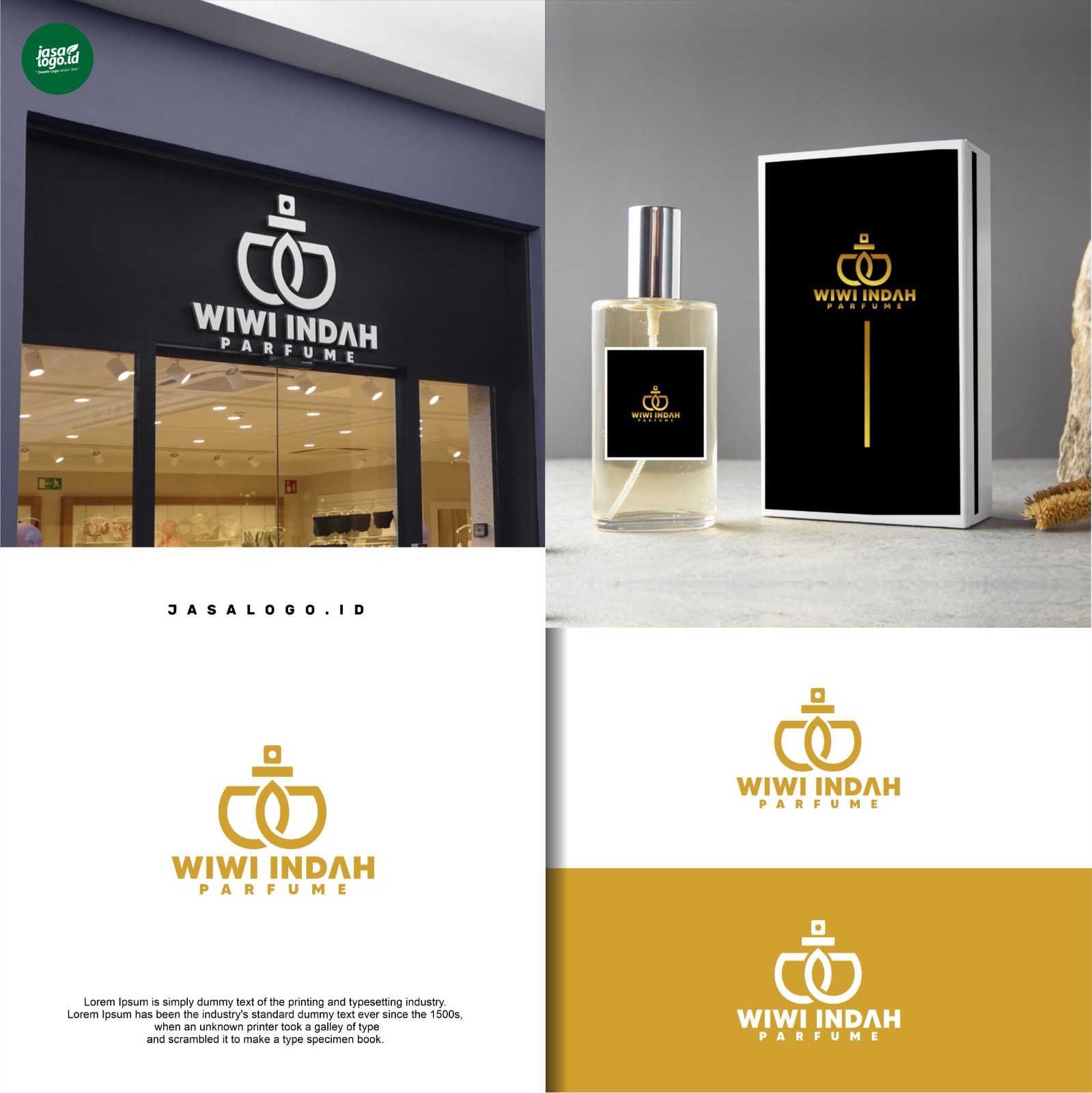 logo parfum merek sendiri