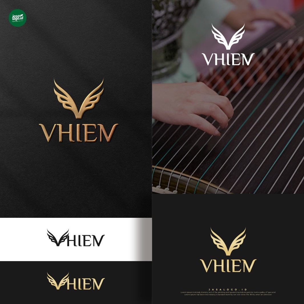 Jasa Desain Logo Penyanyi untuk Vhien