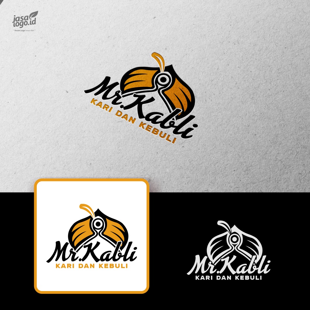 Jasa Desain Logo Rumah Makan Mr. Kabli