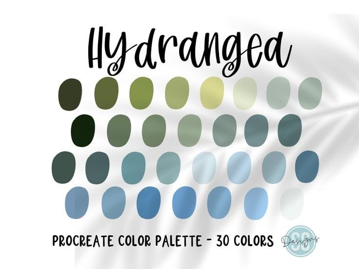 palet hydrangea