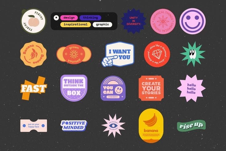 Postingan Gaya Scrapbook: Elemen Desain Khas Scrapbook