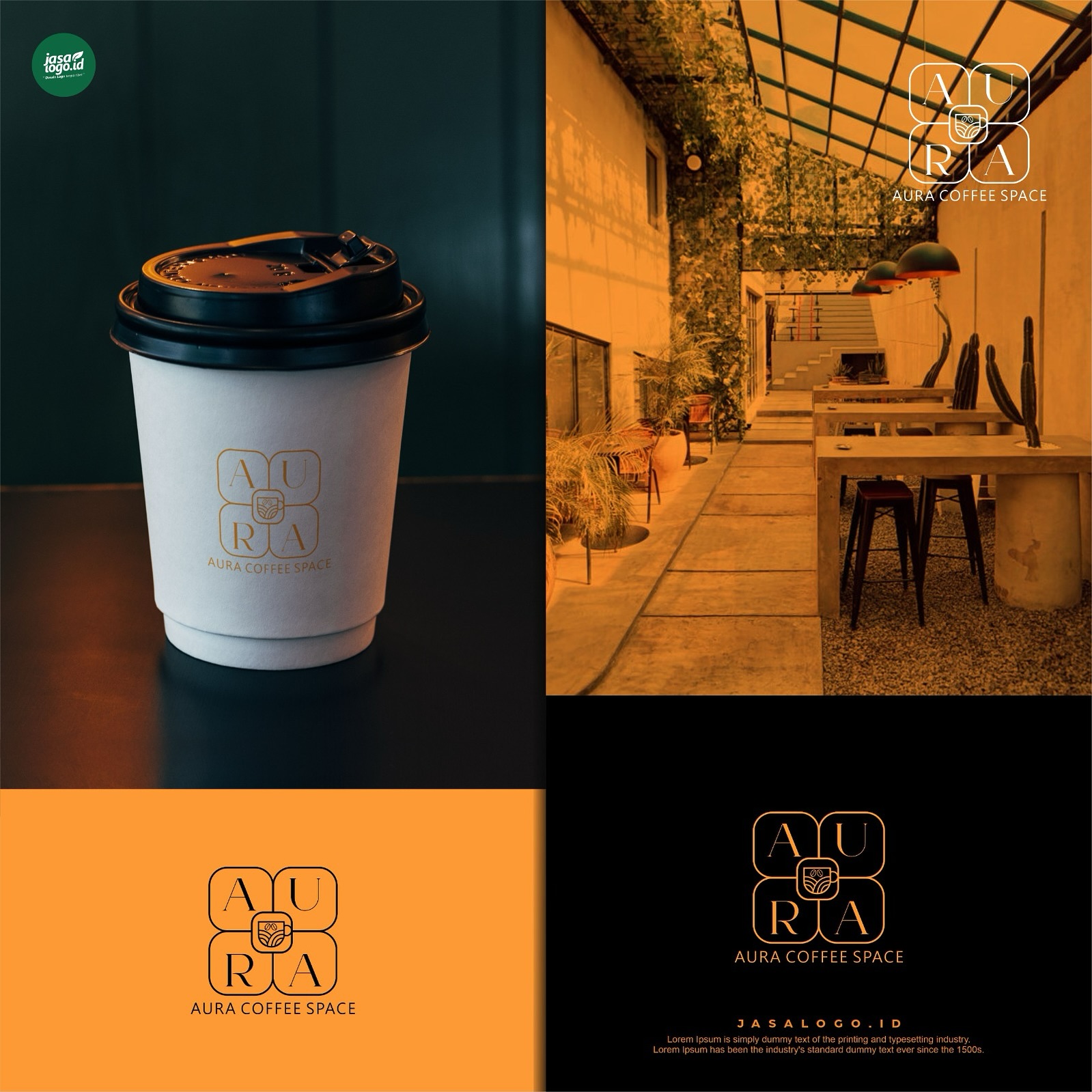 Desain Logo Coffee
