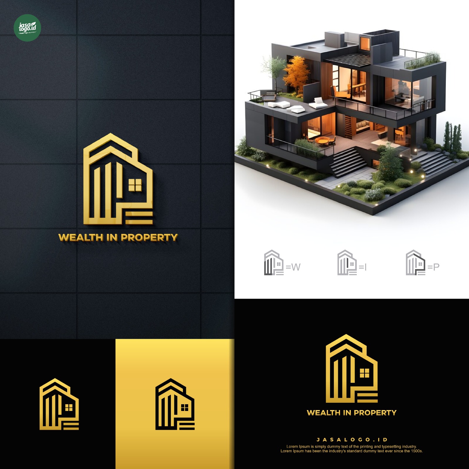 Desain Logo Perusahaan Property