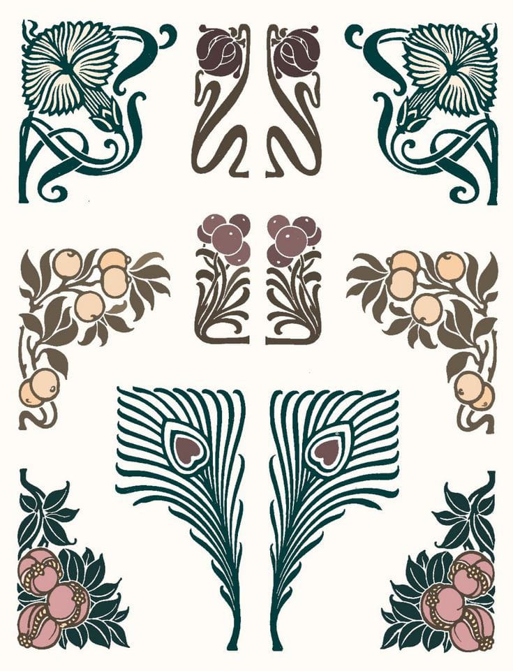 Desain Tema Klasik: Ciri Khas Dari Desain Art Nouveau