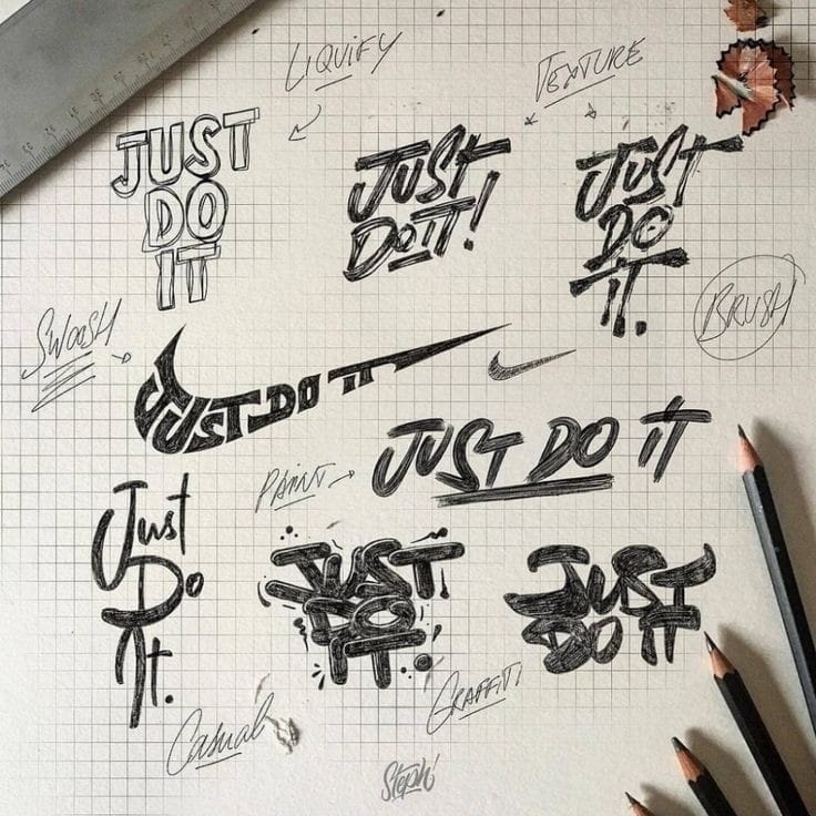 Sketsa dalam desain Grafis dan Contoh Penggunaannya